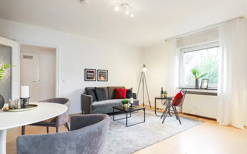 CASALIE - Home Staging - 3 ZKB, Karlsruhe Oststadt, leerstehend